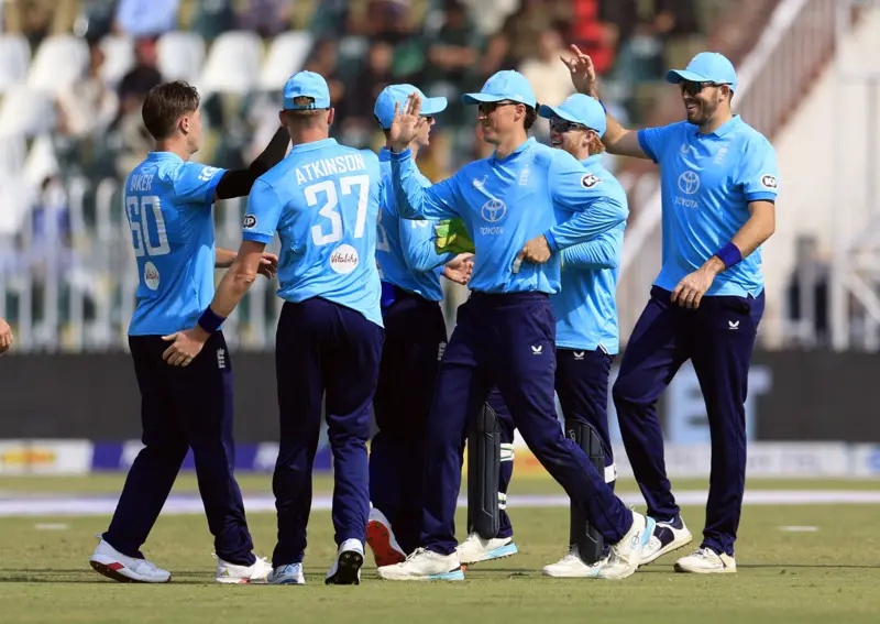 England celebrates