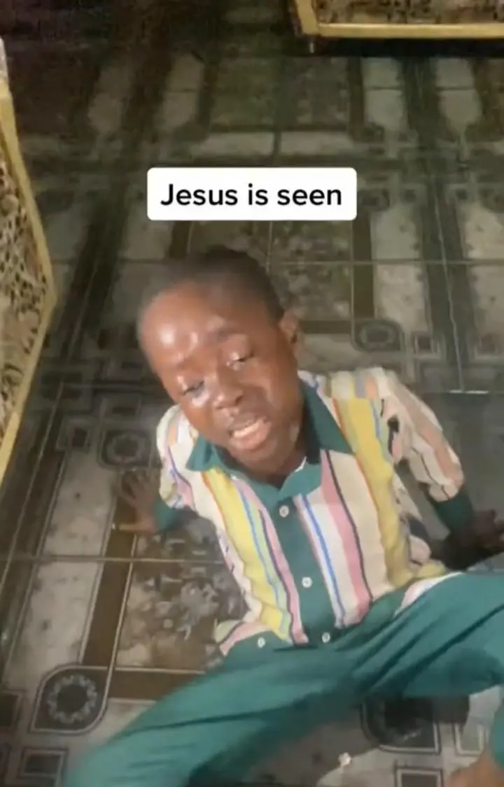 "This is child abuse; he should be in school" — Reactions trail viral video of young boy speaking in tongues