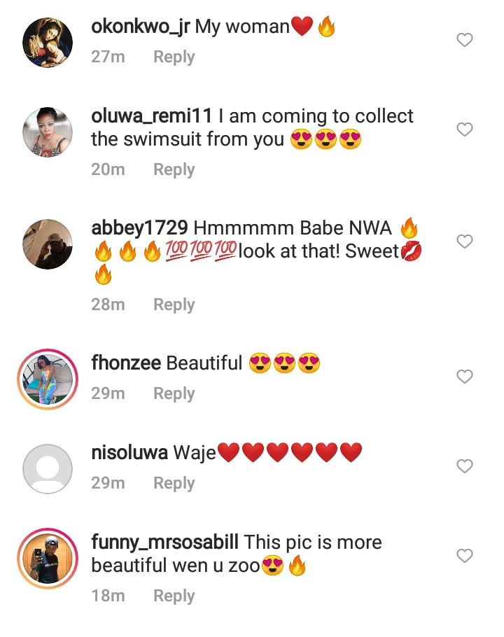 Fans React As 41-year Old Nigerian Singer, Waje Drops Swimsuit Photos On IG  8c553343df1c423f8e1a9a2b7b14991a?quality=uhq&format=webp&resize=720