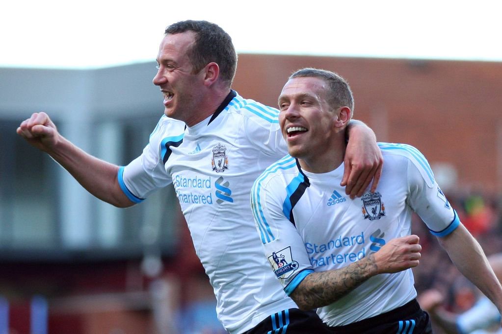 Charlie Adam and Craig Bellamy were teammates at Liverpool