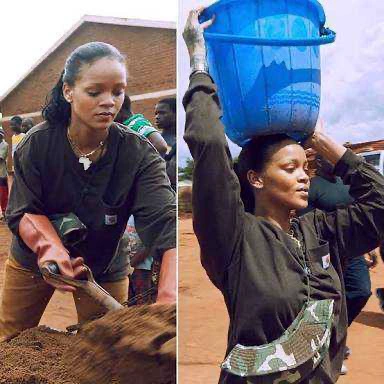 8 Pictures of Rihanna when she visited Africa for the first time (photos) 3