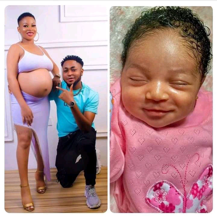 After countless miscarriages, see the beautiful baby girl this couple gave birth to.
