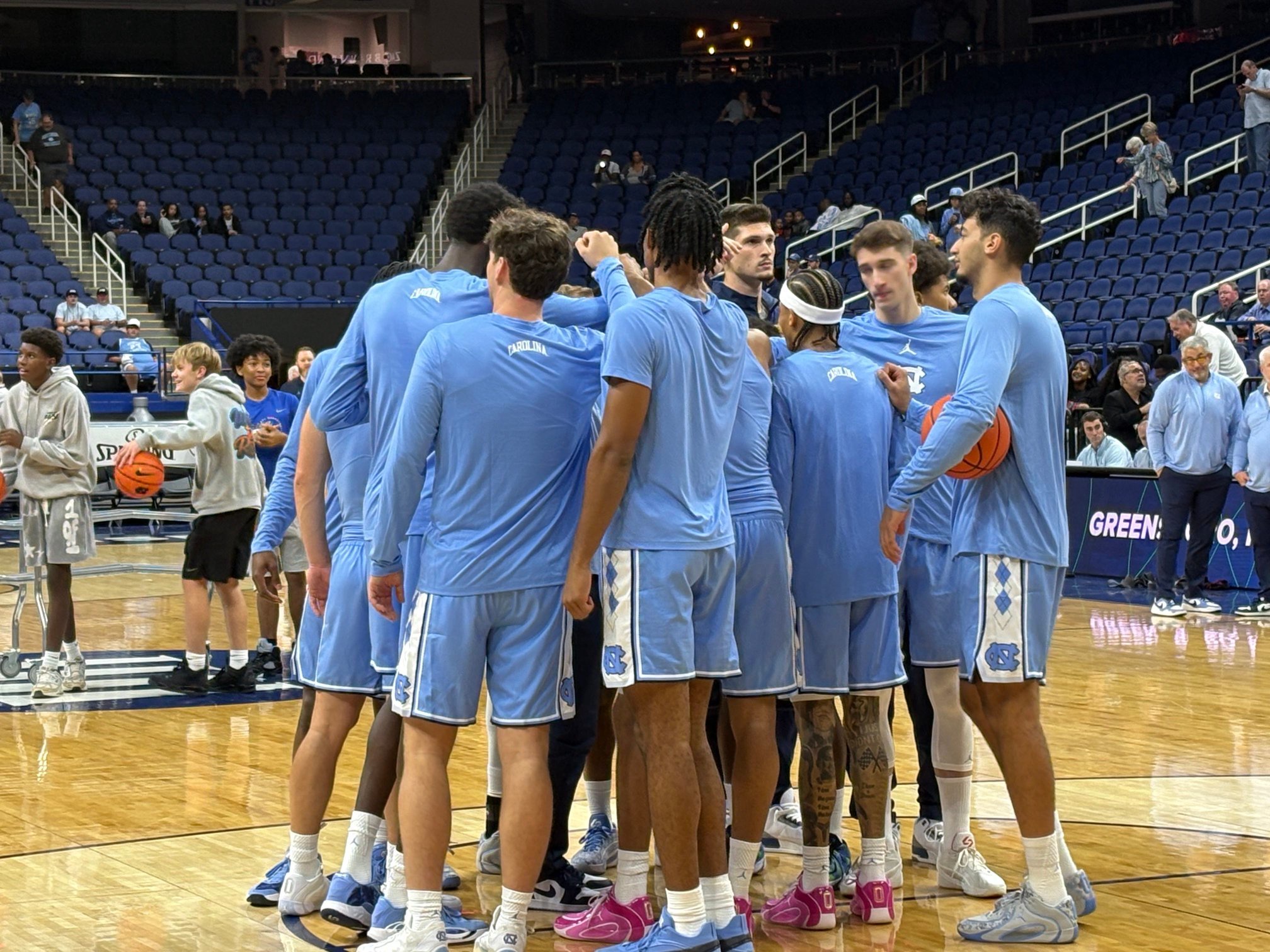 UNC basketball is playing USC in an exhibition game at First Horizon Coliseum in Greensboro on Oct. 9, 2026.