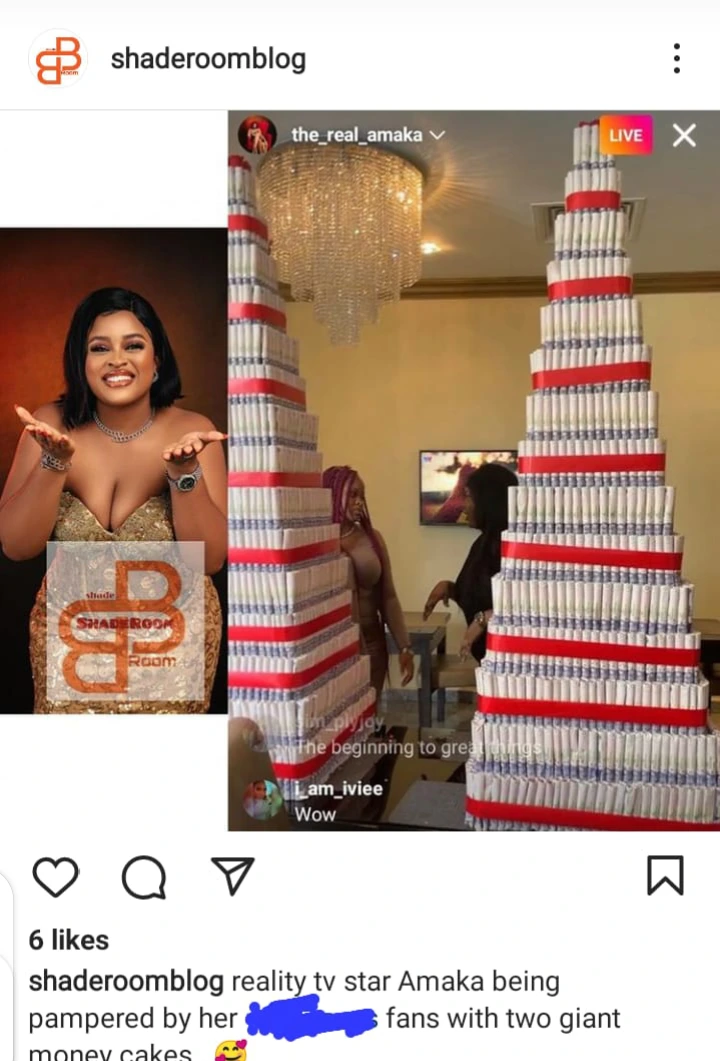 #BBNaija: Check Out What Amaka's Fans Gifted Her [Photo]