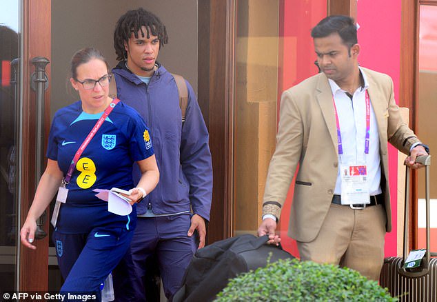 FIFA World Cup: England players depart Qatar after defeat to France in quarter final (Photos)