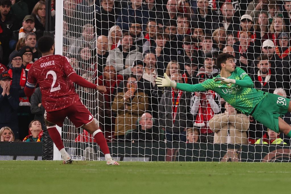 Joe Gomez scored for Liverpool from the penalty spot
