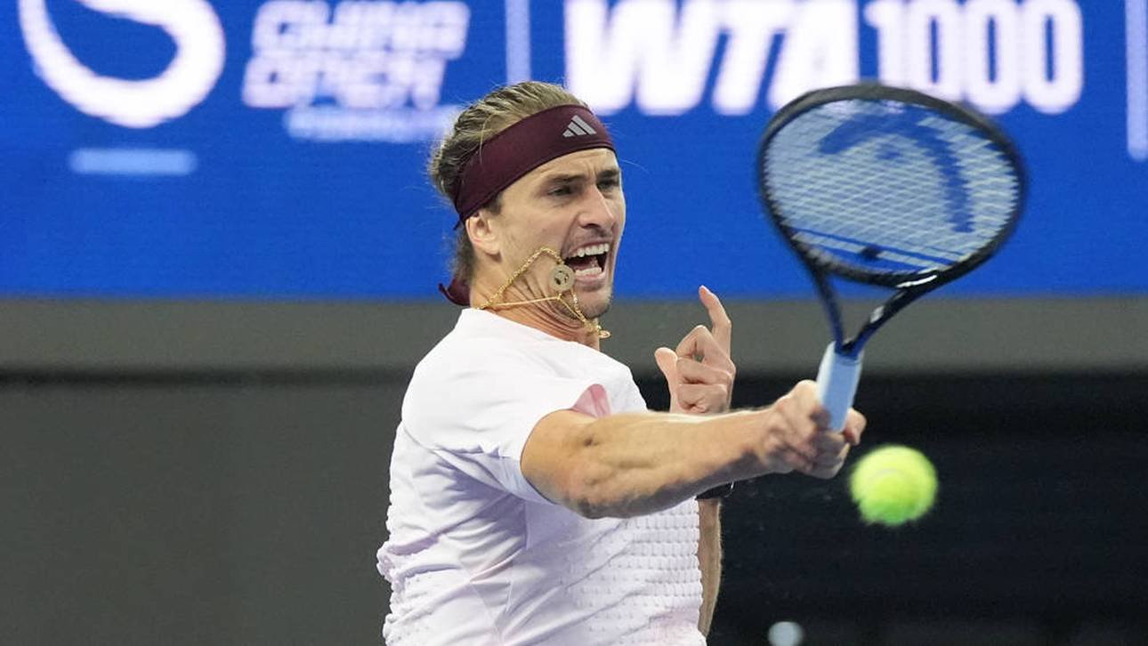 Alexander Zverev kämpft ums Finale beim ATP 1000 in Shanghai