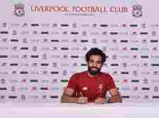 (THE SUN OUT, THE SUN ON SUNDAY OUT) Mohamed Salah new signing for Liverpool at Melwood Training Ground on June 22, 2017 in Liverpool, England.