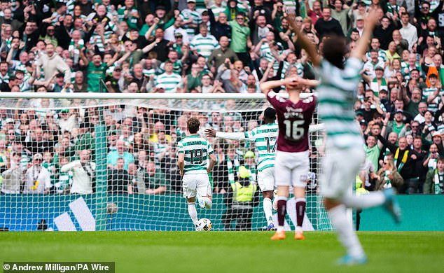 Callum Osmand completed Celtic's turnaround to spark wild celebrations at Parkhead
