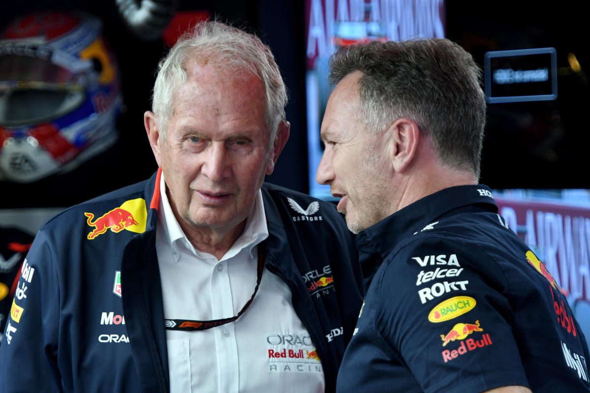 Dr. Helmut Marko and Christian Horner — Photo: © IMAGO