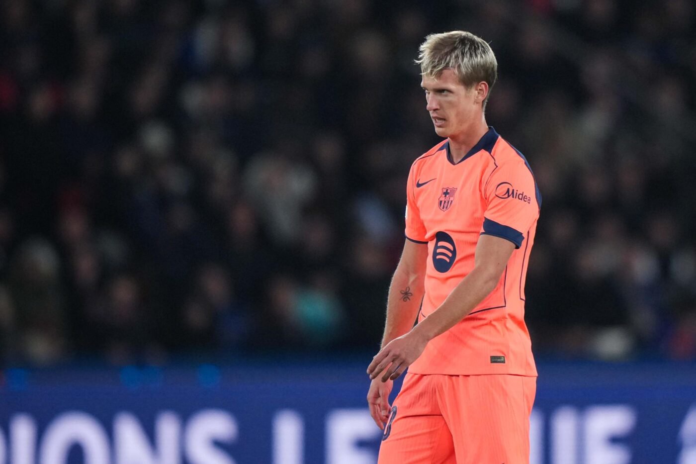 Dani Olmo to Miss El Clásico After Injury Against PSG