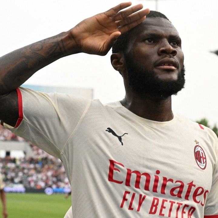 L'Ivoirien Franck Kessié annonce son départ de l'AC Milan