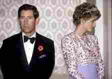 Prince Charles and Princess Diana on their last official trip together, a visit to Korea. 