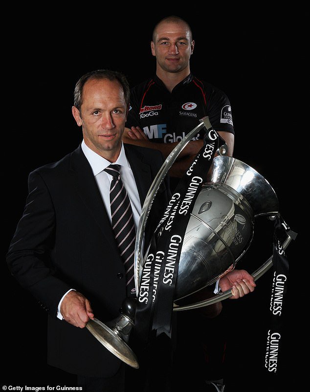 'If I look at the success of Saracens, the two people who drove them into a really high performing team were Brendan and his captain, Steve Borthwick,' says Jones