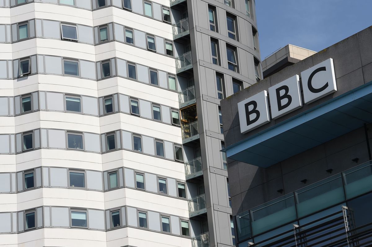 General view of BBC Sport studios at the MediaCityUK complex in Salford
