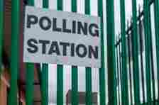 Polling station in Knowlsey