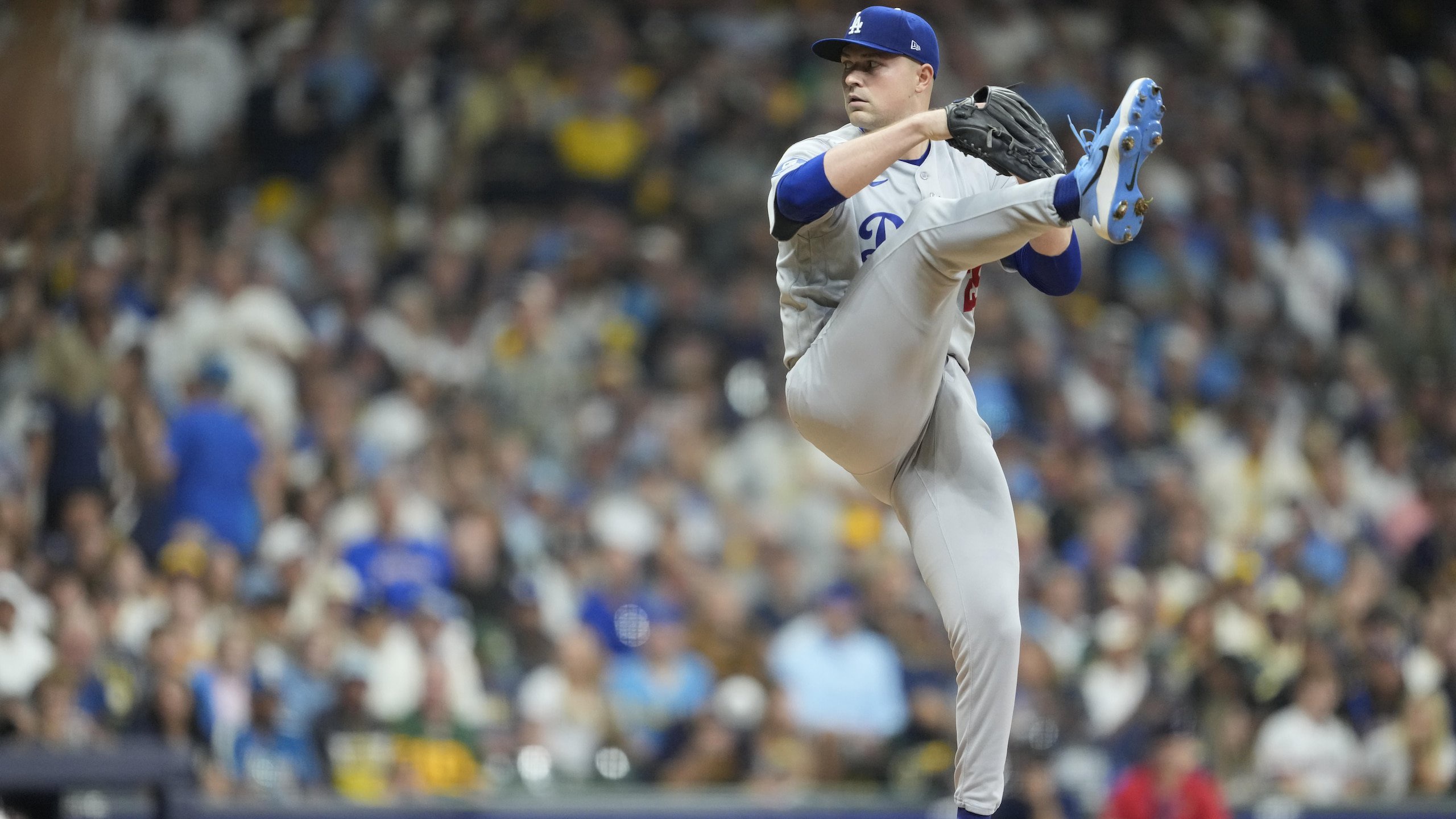 National League Championship Series: Los Angeles Dodgers v Milwaukee Brewers - Game One