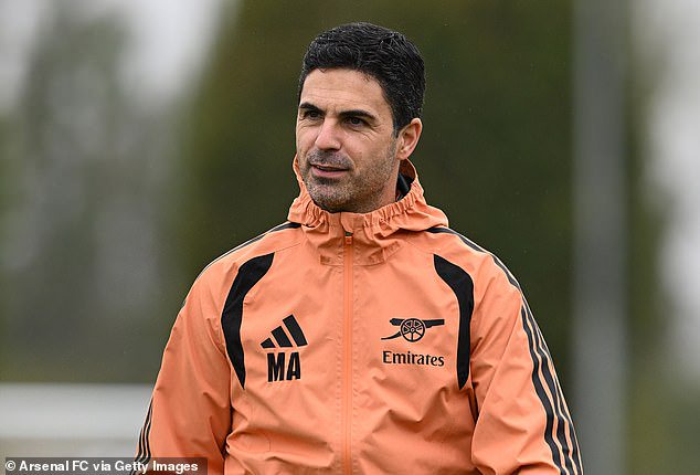 Mikel Arteta has been dealt a double blow on the eve of Arsenal's clash with Lille
