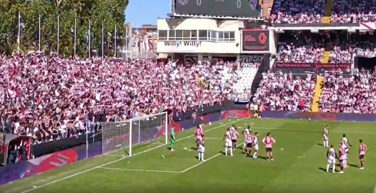 Rayo Vallecano were handed a partial stadium closure for one match on Wednesday after objects thrown by fans caused their La Liga game against Athletic Bilbao last weekend to be abandoned. (X/@KalshiFC)