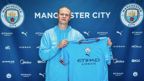 Manchester City on Monday, announced the signing of Erling Haaland