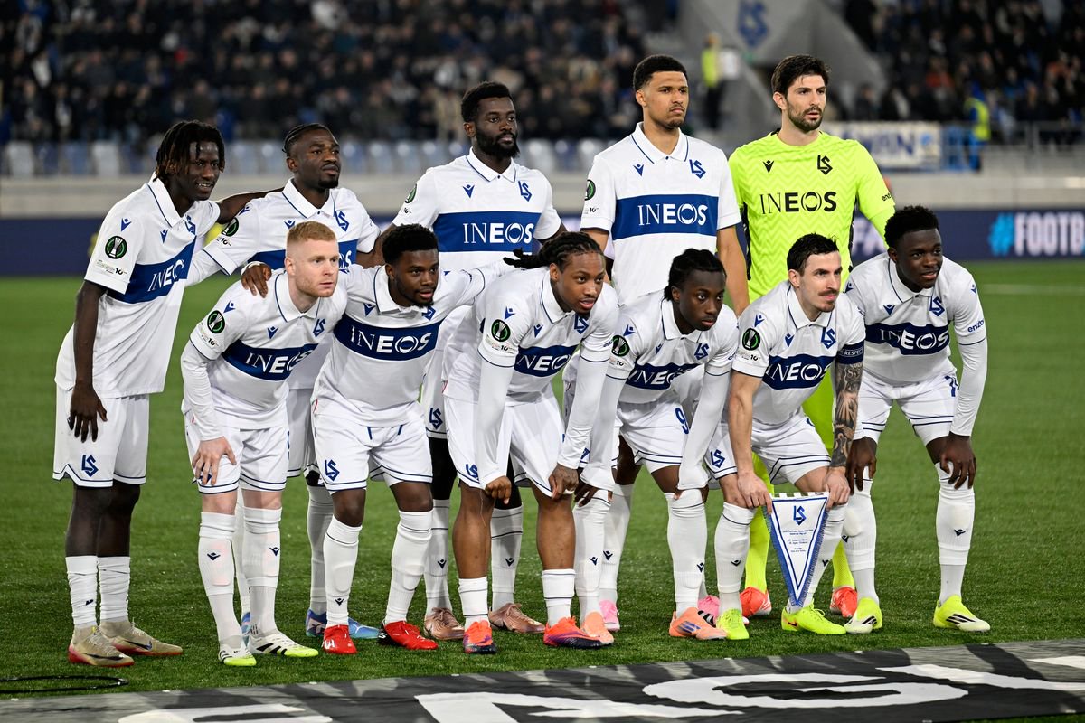 Players of FC Lausanne-Sport 