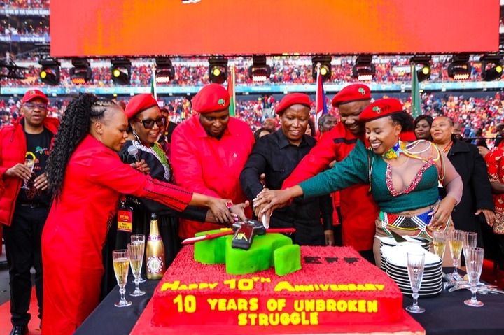 IN PICTURES: EFF celebrates 10th anniversary at FNB Stadium