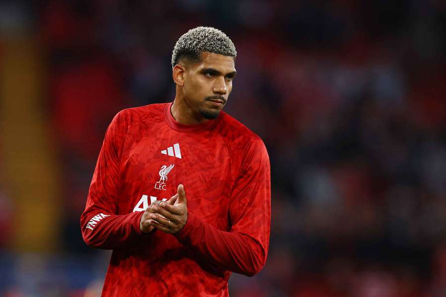 Liverpool defender Ronald Araujo.