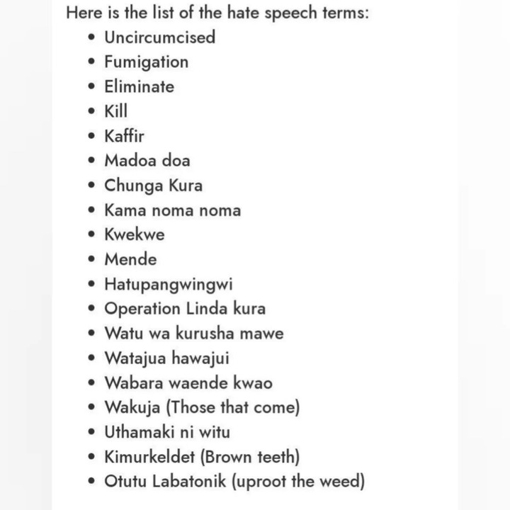 Hatupangwingwi Among Other Words That Will Get You In Trouble For Using
