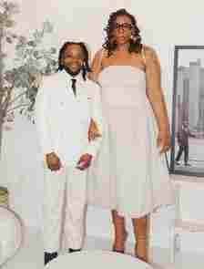 Cassandra Gaspard is five inches taller than her husband, Westin, who is 5 feet 5 inches tall