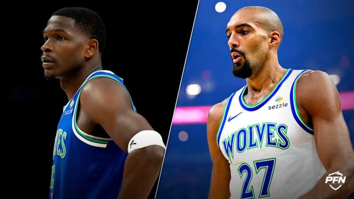 Anthony Edwards scored 47 points but had pointed question for Rudy Gobert late in the Timberwolves' overtime loss to the Cavs.