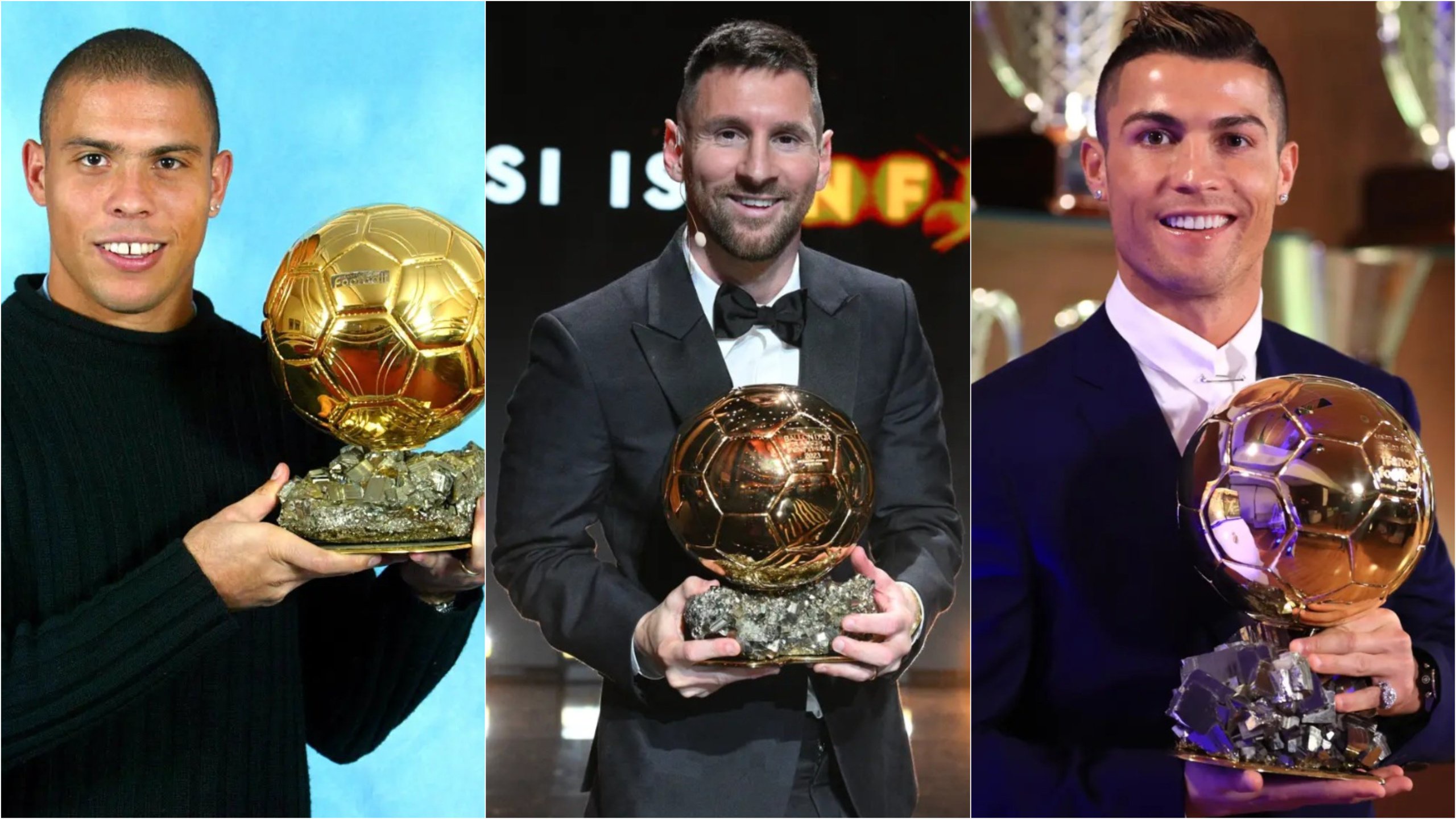 Ronaldo Fenômeno is the sole Brazilian on France Football ballot