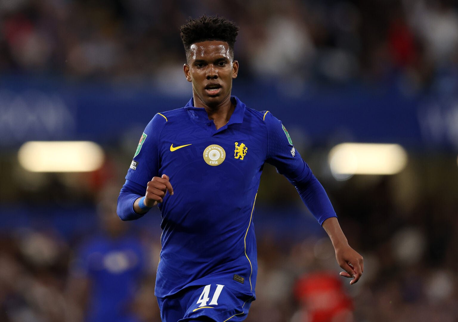 Estevao Willian of Chelsea in action