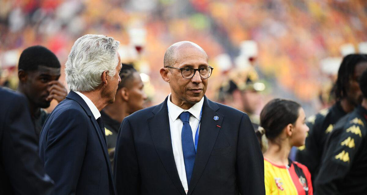 Philippe Diallo, président de la FFF
