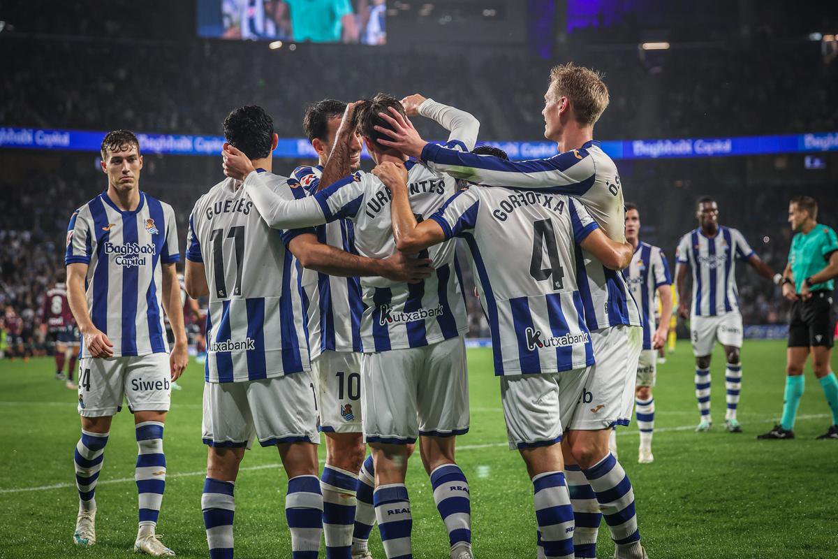 La Real Sociedad a le sourire : elle n’est plus qu’à un point de la 4e place à une semaine du derby basque.