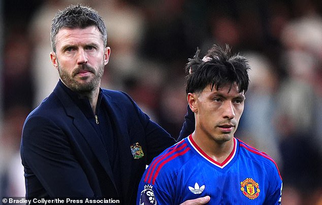 Michael Carrick says the club have moved on from Lisandro Martinez's comments after the defeat by Atletico Madrid on Tuesday night
