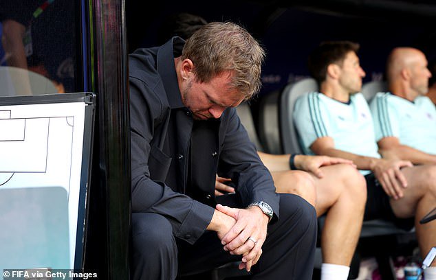Julian Nagelsmann has been out of a job since Germany's shock World Cup last-32 exit