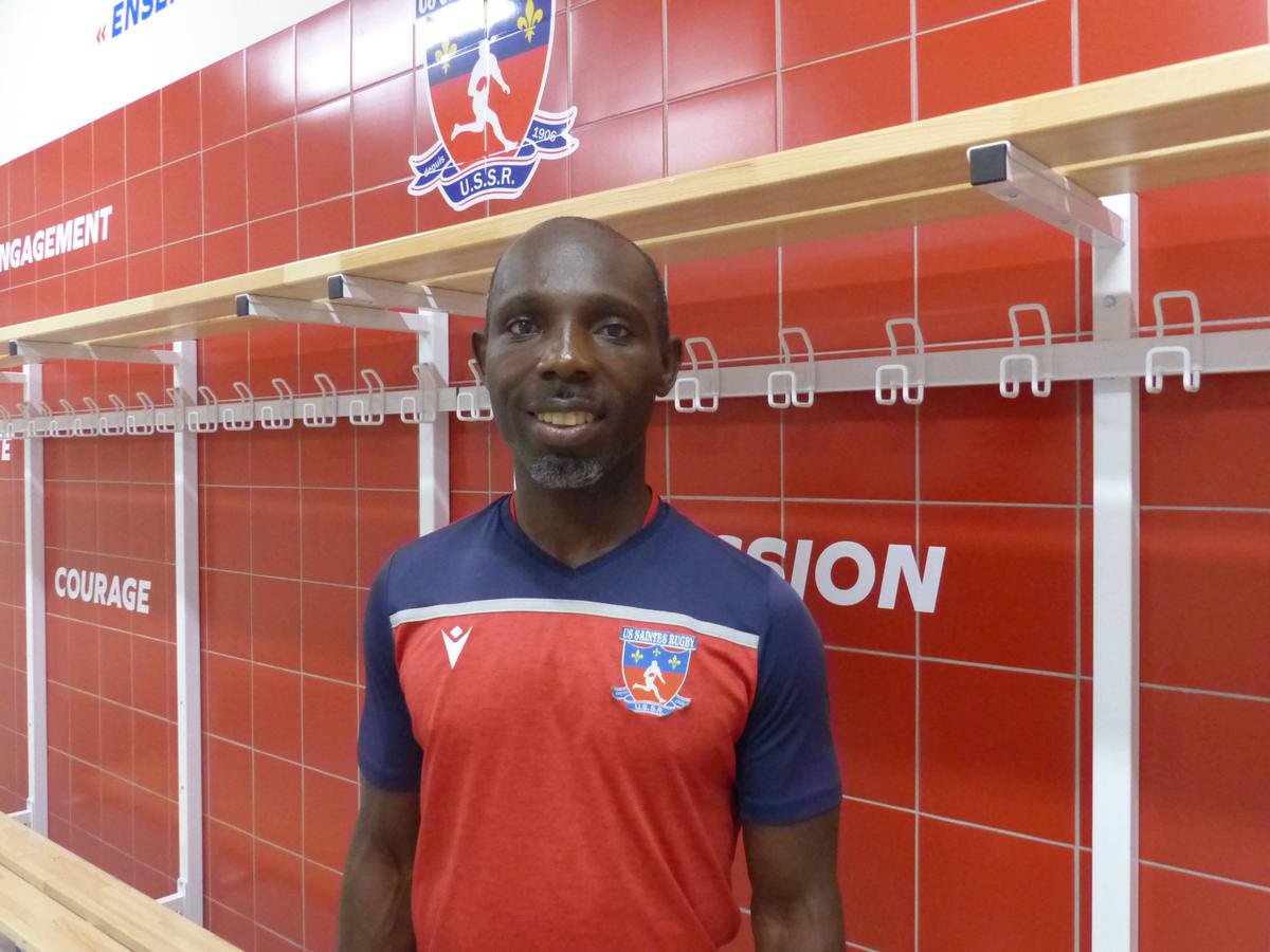 Armel Dossou s’occupe de l’école de rugby.
