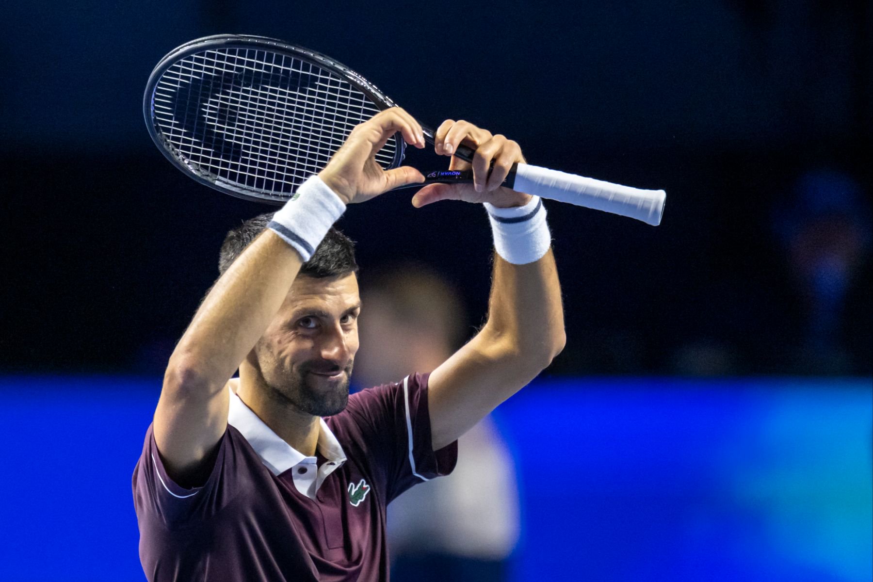 Novak Djokovic Swiss Indoors