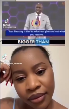 Have some conscience - Nigerian lady tackles Salvation Ministries founder, Pastor David Ibiyeomie for asking church members to give at least 20% of the salaries as offerings after giving 10 % of their salaries as tithes