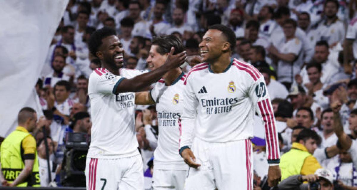Vinicius Jr, Arda Güler et Kylian Mbappé