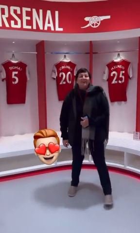 Fernanda beams with pride