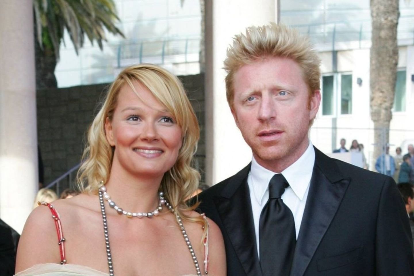 Boris Becker und Franziska van Almsick im Jahr 2005.