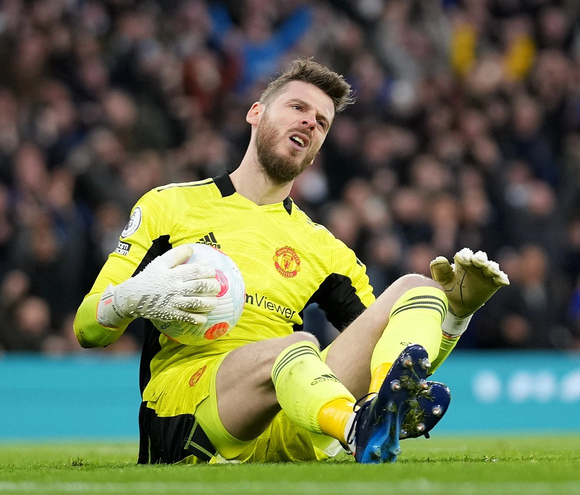 David de Gea looks set to sit out of today's match against Tottenham due to a positive Covid test