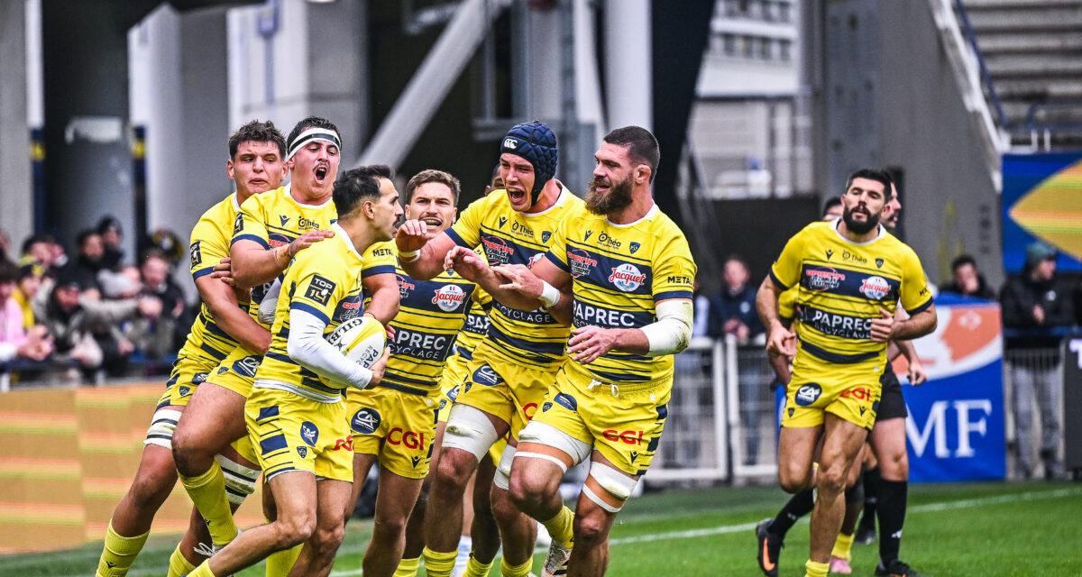 Kylan Hamdaoui et ses coéquipiers de Clermont