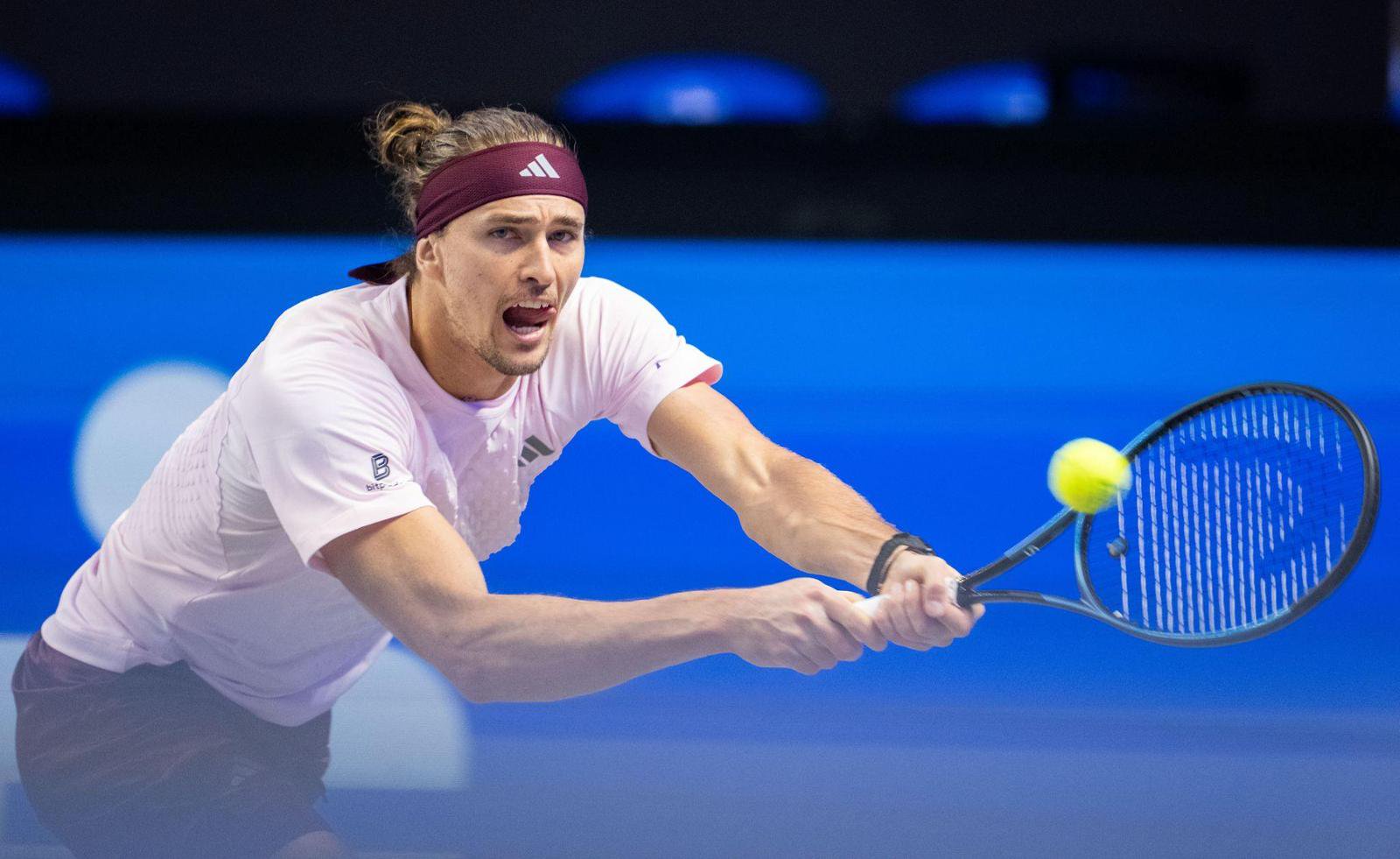 Alexander Zverev nimmt Maß auf den Wien-Titel.