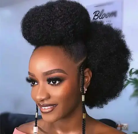 Beautiful ways you can wrap natural hair to look stunning (photos)