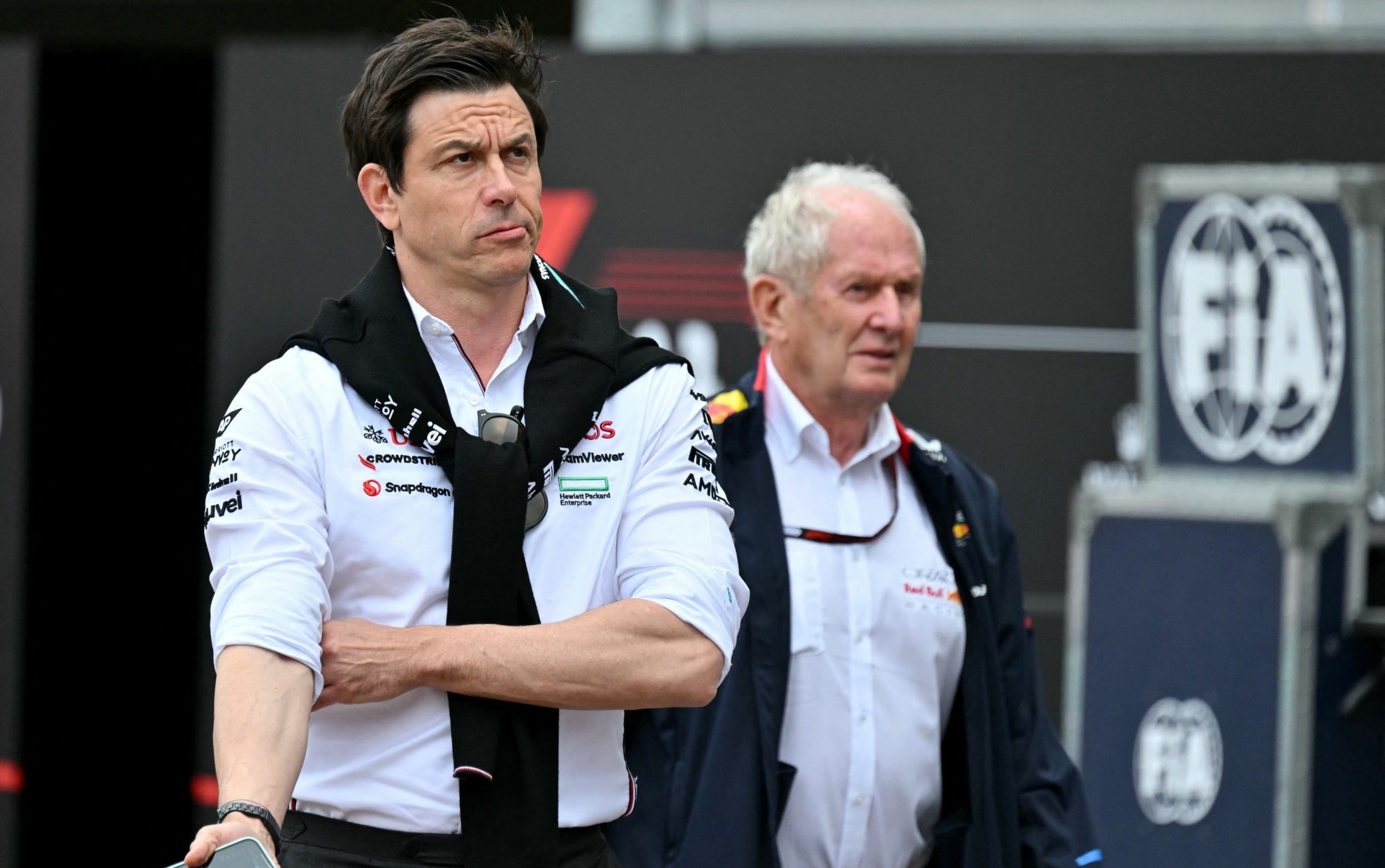 Toto Wolff and Helmut Marko disagree about Russell's title-winning credentials