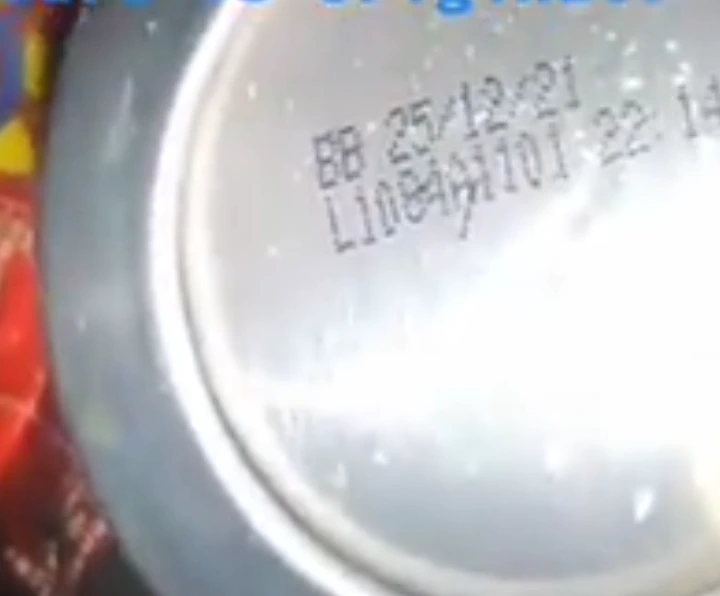 See amazing what a lady found in a canned malt she bought - Video