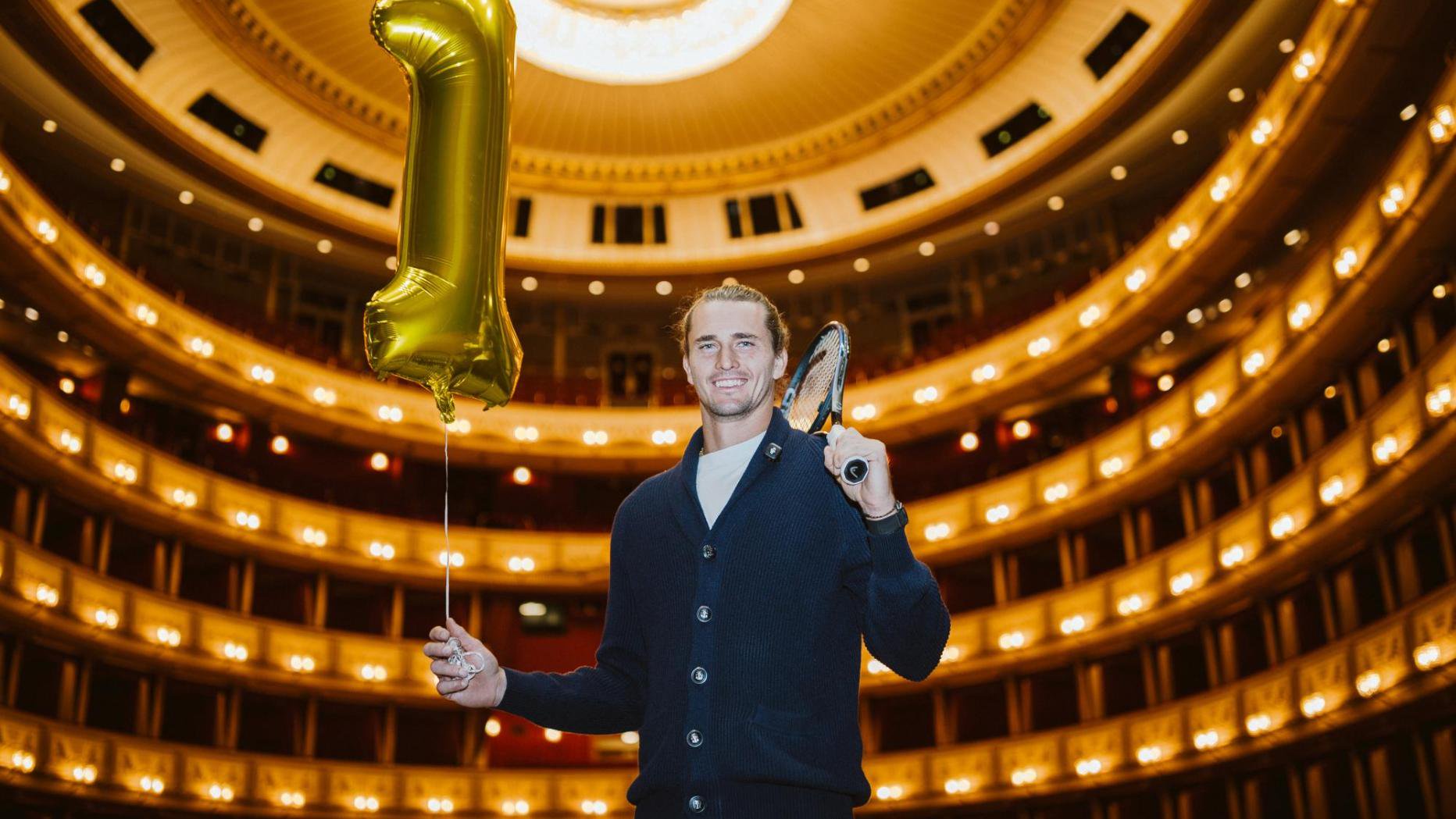 Alexander Zverev, die Nr. 1 in der Staatsoper