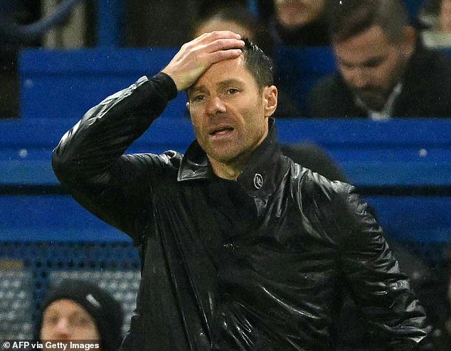 Xabi Alonso could only watch as his side failed to assert their authority on the game